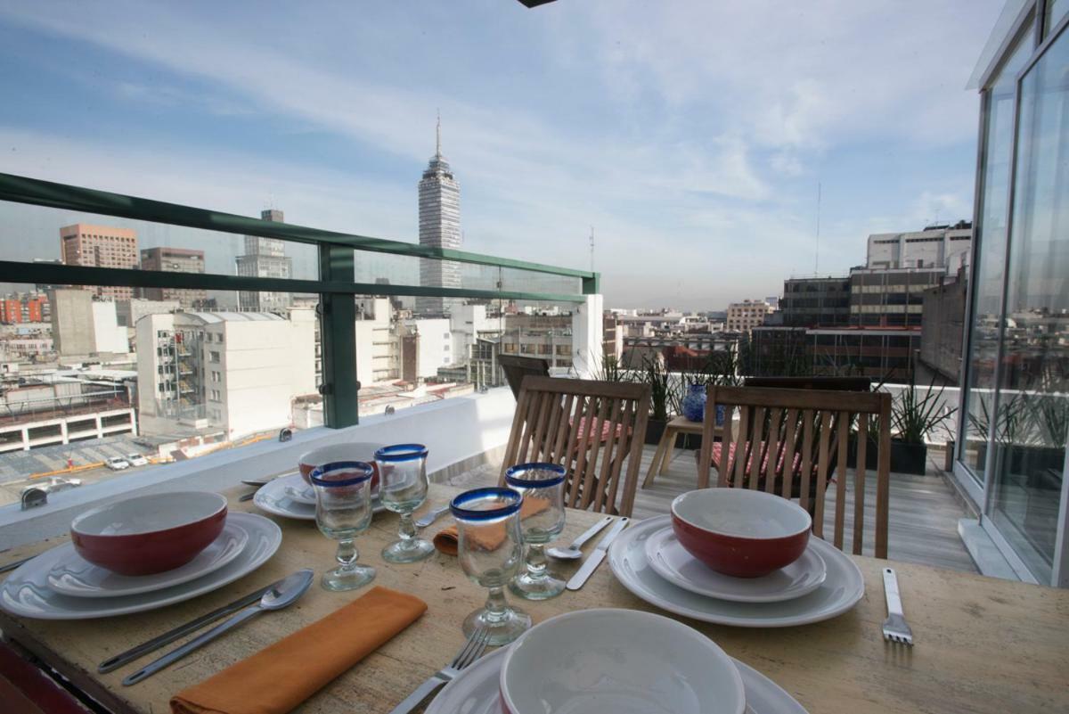 Duplex/Terraza Privada En Corazon Centro Historico Διαμέρισμα Μεξικό Εξωτερικό φωτογραφία