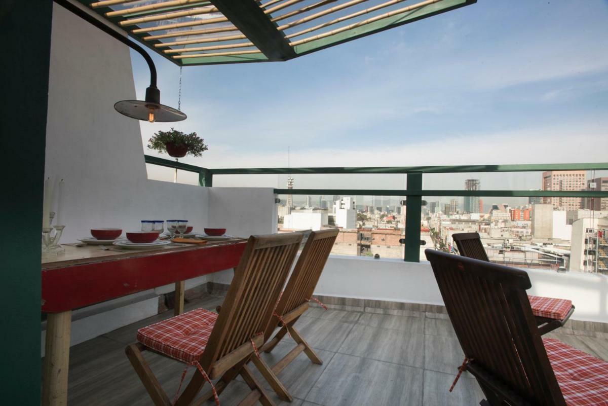 Duplex/Terraza Privada En Corazon Centro Historico Διαμέρισμα Μεξικό Εξωτερικό φωτογραφία